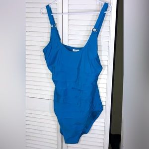 Calvin Klein Starburst One-Piece Swimsuit